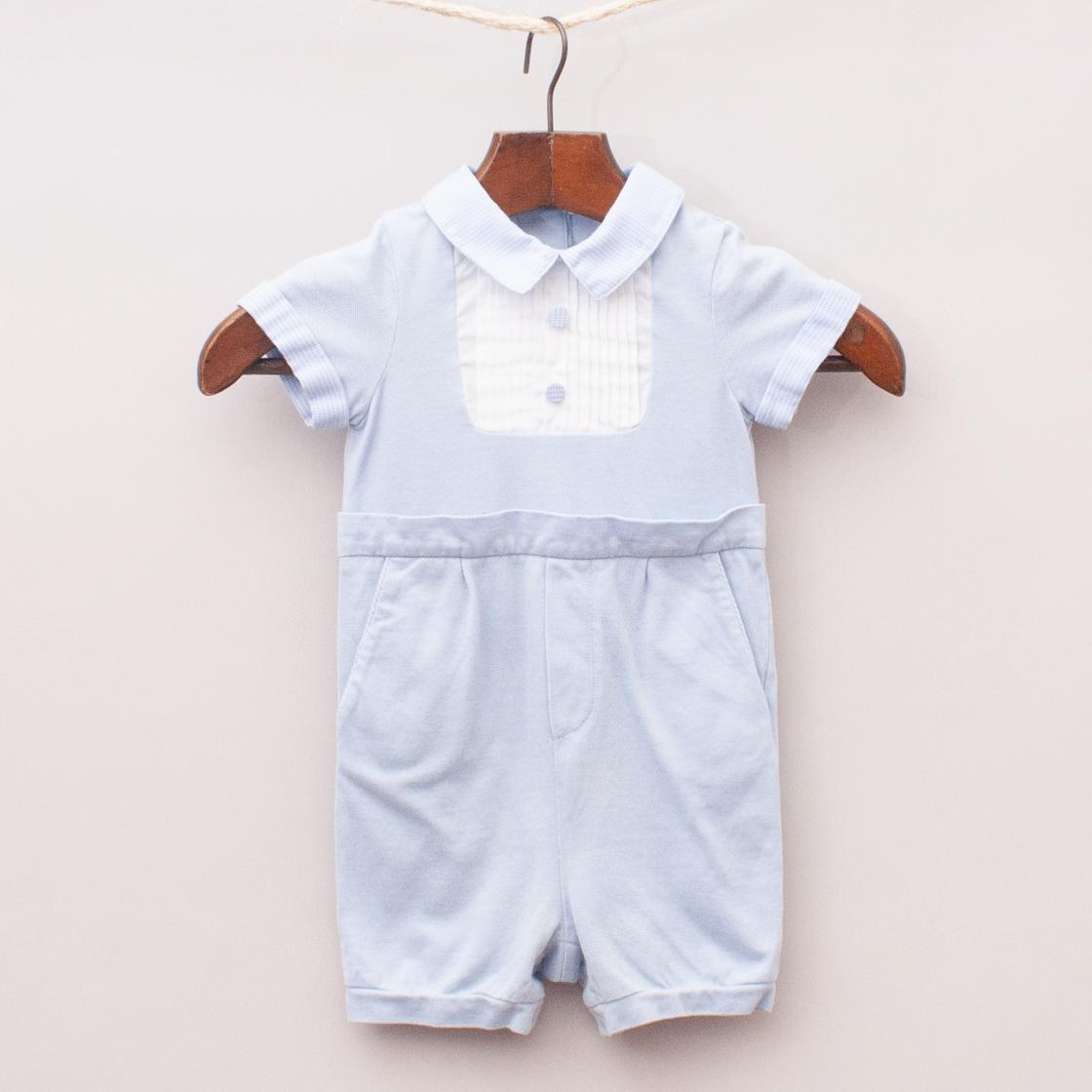 Nicholas & Bears Blue Romper