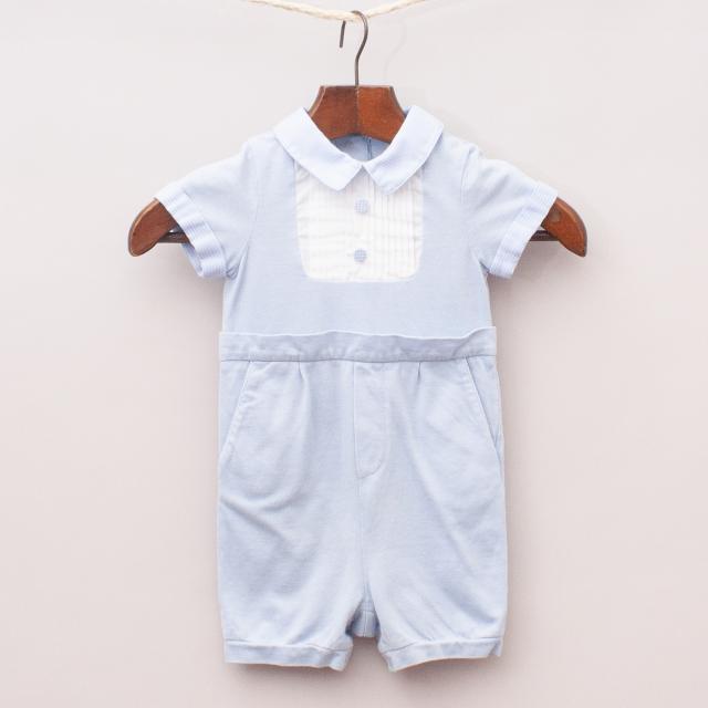 Nicholas & Bears Blue Romper