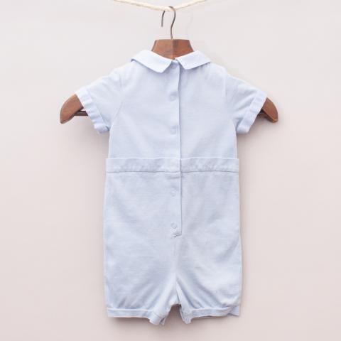 Nicholas & Bears Blue Romper