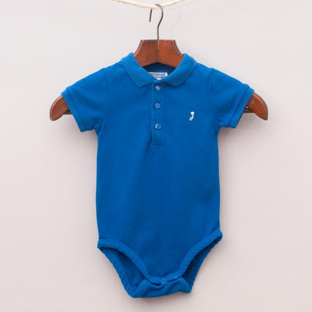 Jacadi Blue Romper