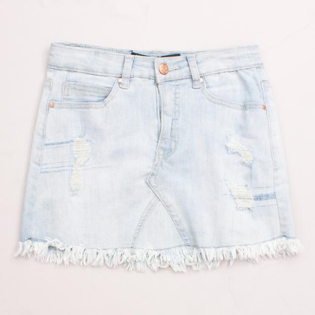 Pavement Denim Skirt "Brand New"