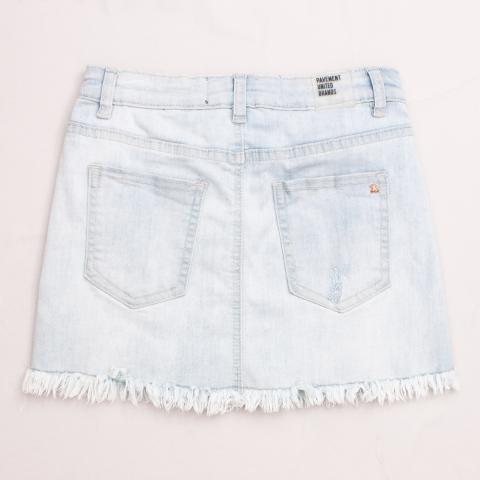 Pavement Denim Skirt "Brand New"