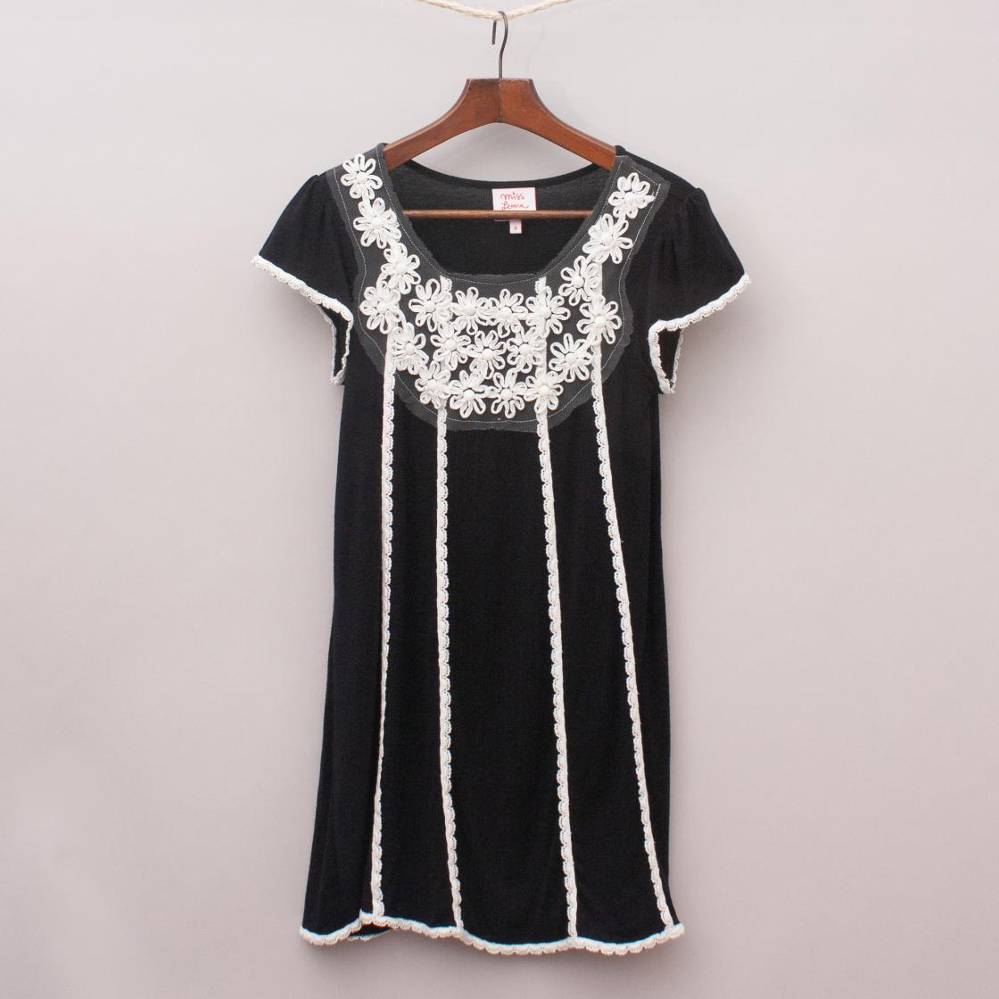 Miss Leona Embroidered Dress