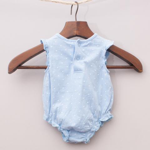 Sprout Floral Romper