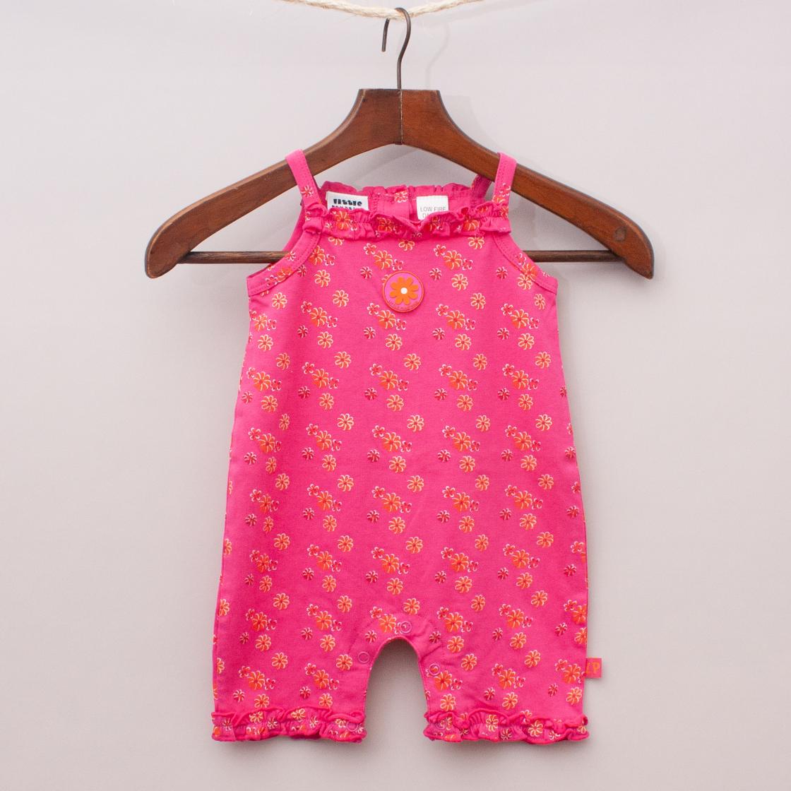 Little Pumpkins Floral Romper "Brand New"