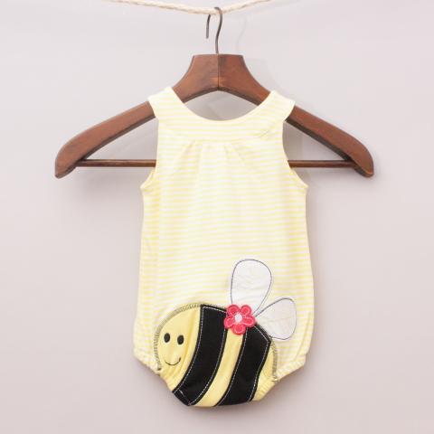 Sprout Bumble Bee Romper "Brand New"
