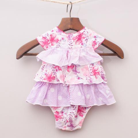 Sprout Ruffle Romper