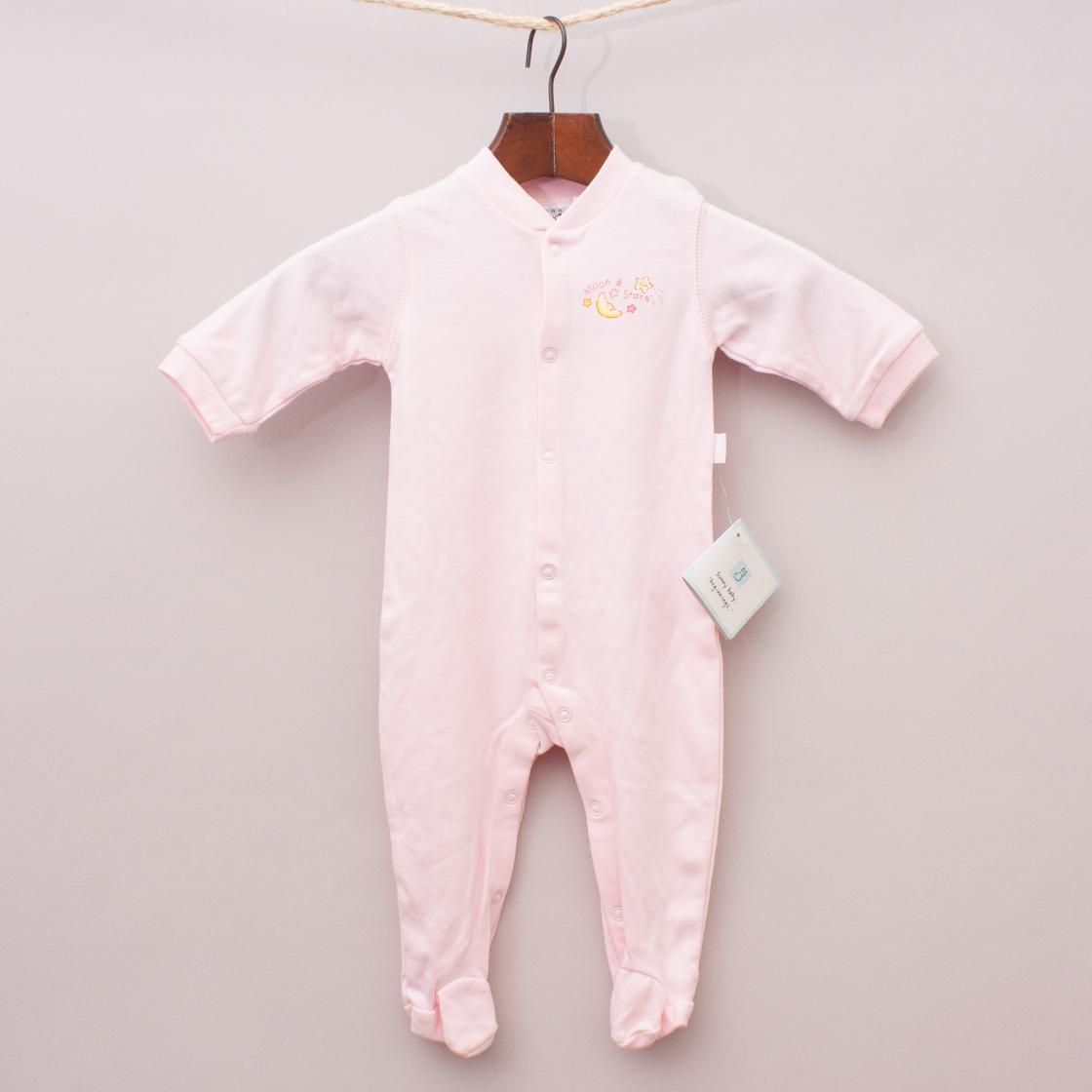 Sunny Baby Pink Romper "Brand New"