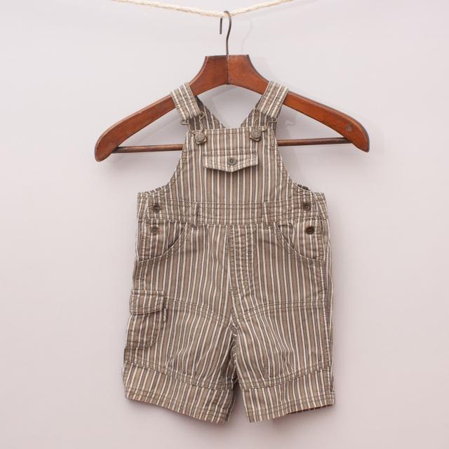 George Striped Overalls