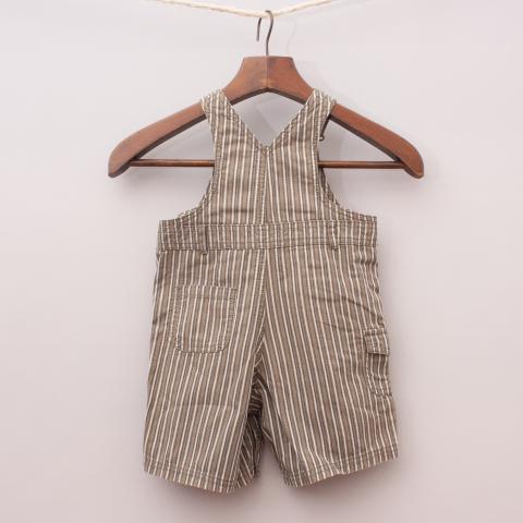 George Striped Overalls