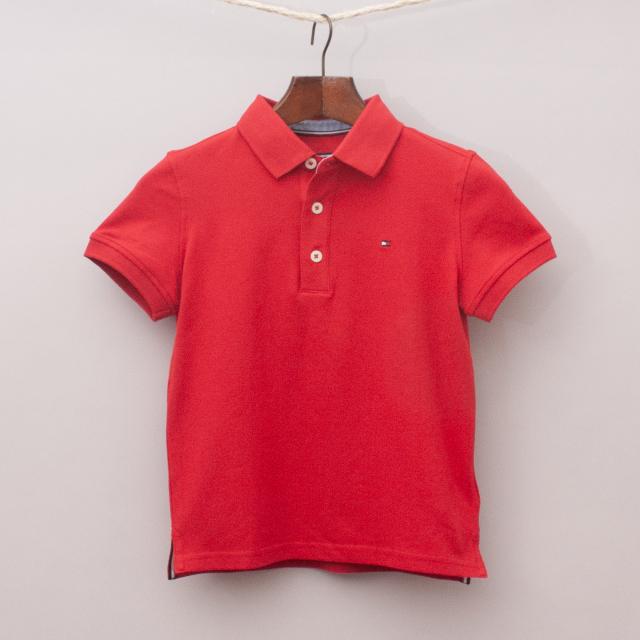 Tommy Hilfiger Red Polo Shirt "Brand New"