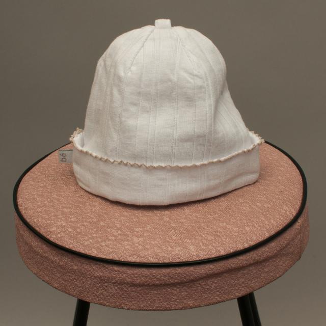 White Baby Hat