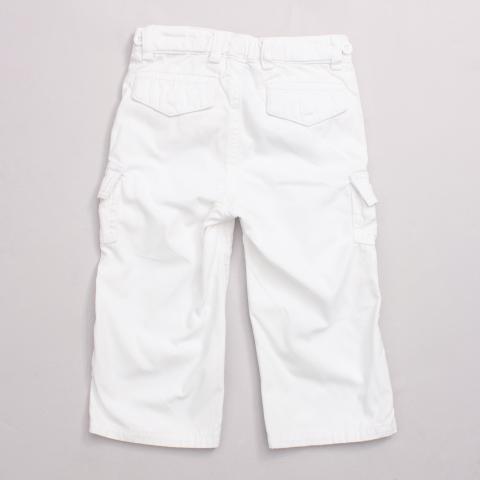 Ralph Lauren White Cargo Pants