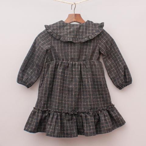 Ji Muji Qian Kids Plaid Dress