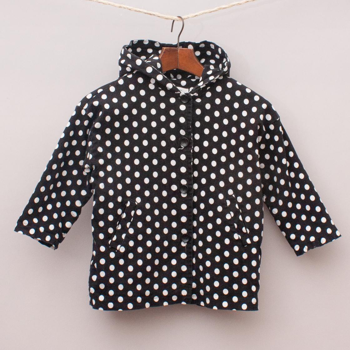 Cream Kids Polka Dot Jacket