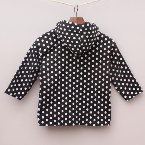 Cream Kids Polka Dot Jacket