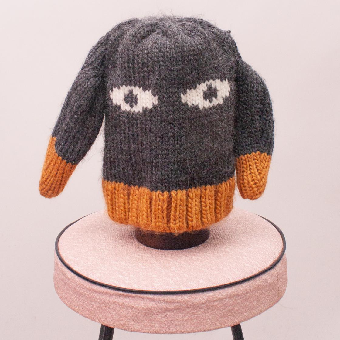 Cotton On Rabbit Beanie - Age 2-4 Approx.