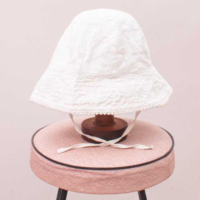 Seed White Sun Hat - S