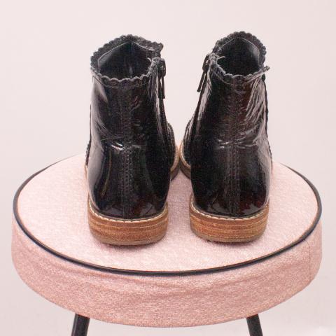 Next Patent Leather Boots - EU 26 (Age 3 Approx.)