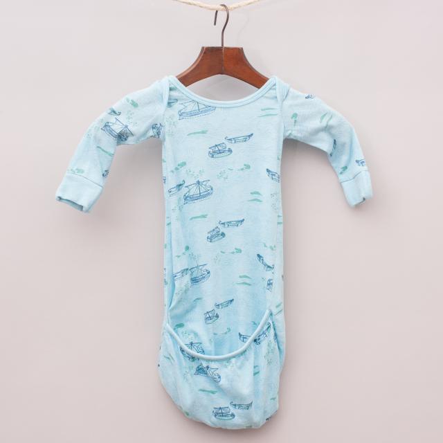 Purebaby Organic Cotton Sleep Romper