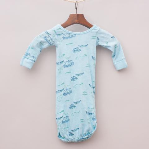 Purebaby Organic Cotton Sleep Romper