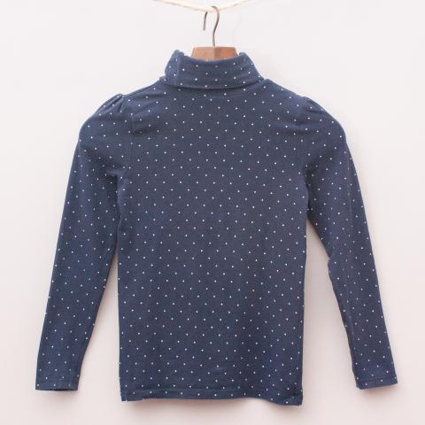 Jacadi Patterned Roll Neck Long Sleeve