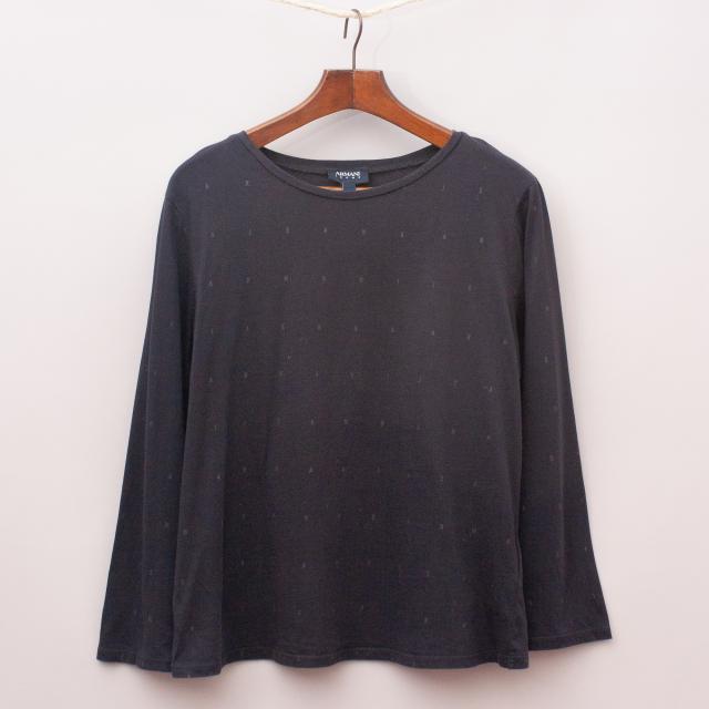 Armani Logo Long Sleeve