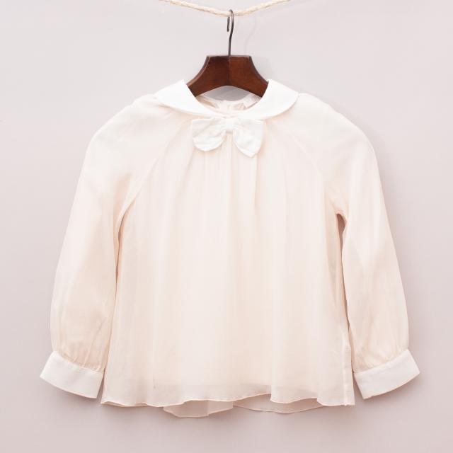 Chloe Sheer Layered Blouse