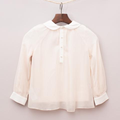 Chloe Sheer Layered Blouse