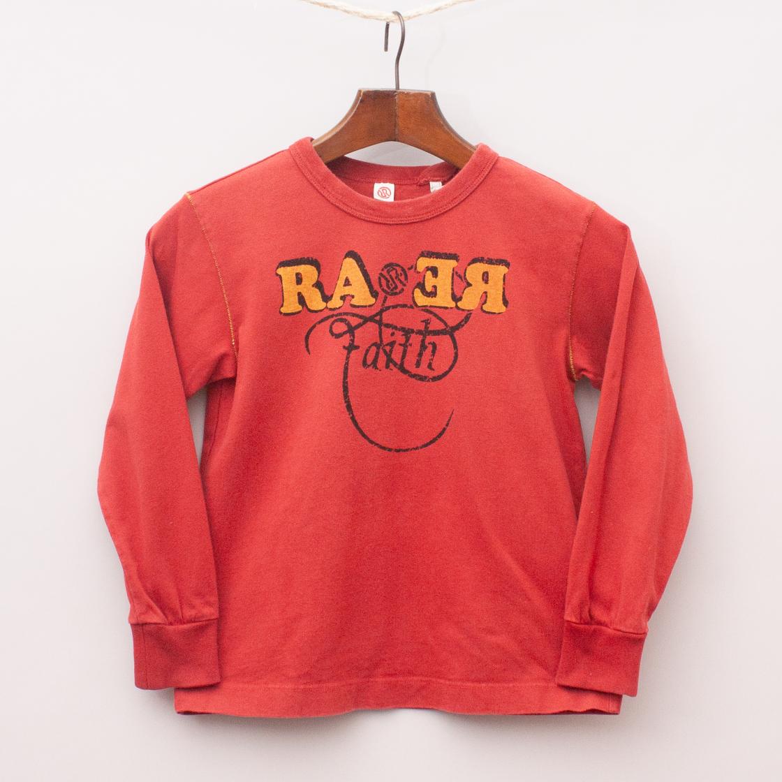 Rare Red Long Sleeve Top 