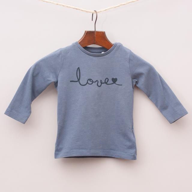 Name It 'Love' Long Sleeve