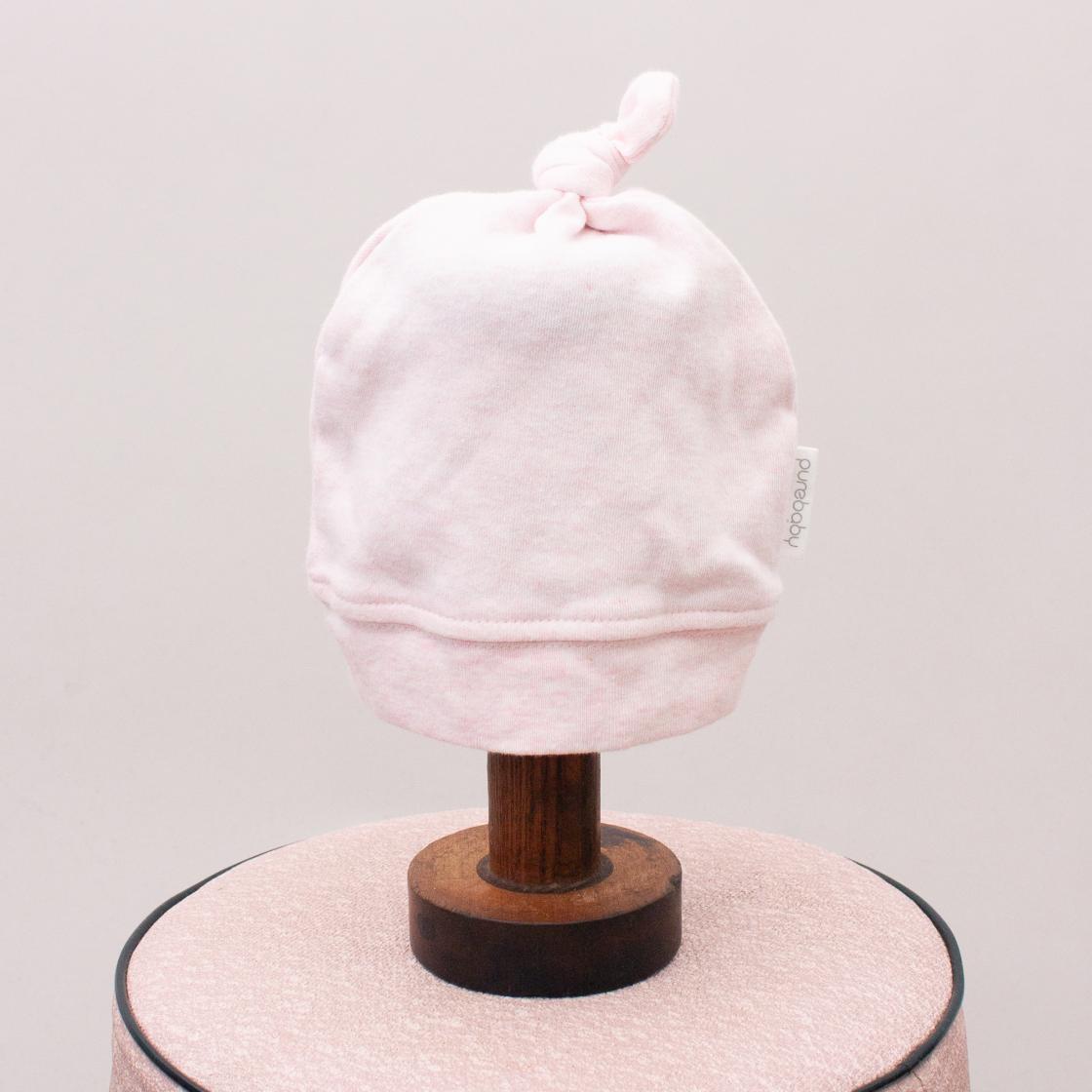 Purebaby Organic Cotton Baby Hat - Small