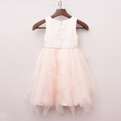 Monsoon Tulle & Embellished Dress