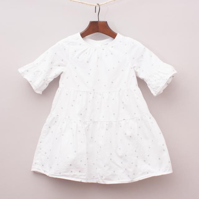 Little White Company Embroidered Dress