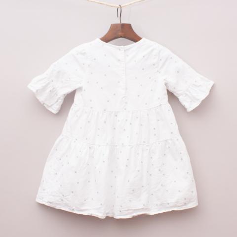 Little White Company Embroidered Dress