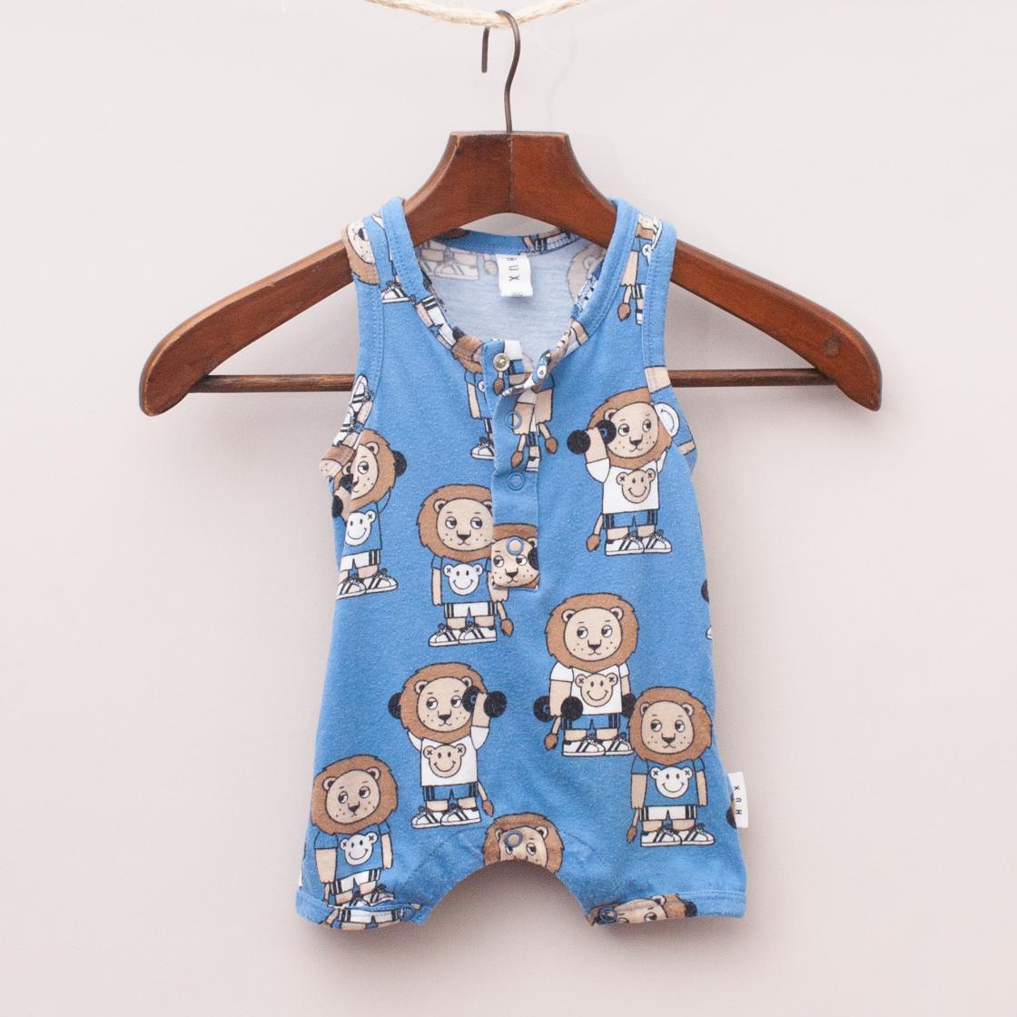 Hux Baby Lion Romper