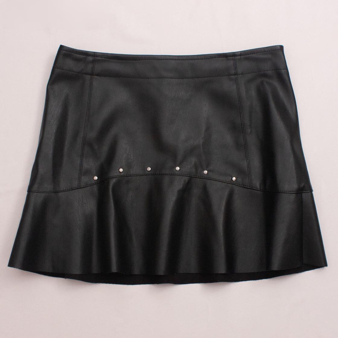 Zara Faux Leather Skirt