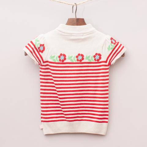 Little Bird Striped Knit Top