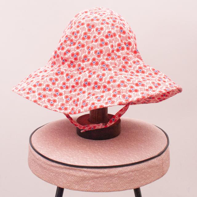 Collette Dinnigan Floral Sun Hat - 0-2 Yrs