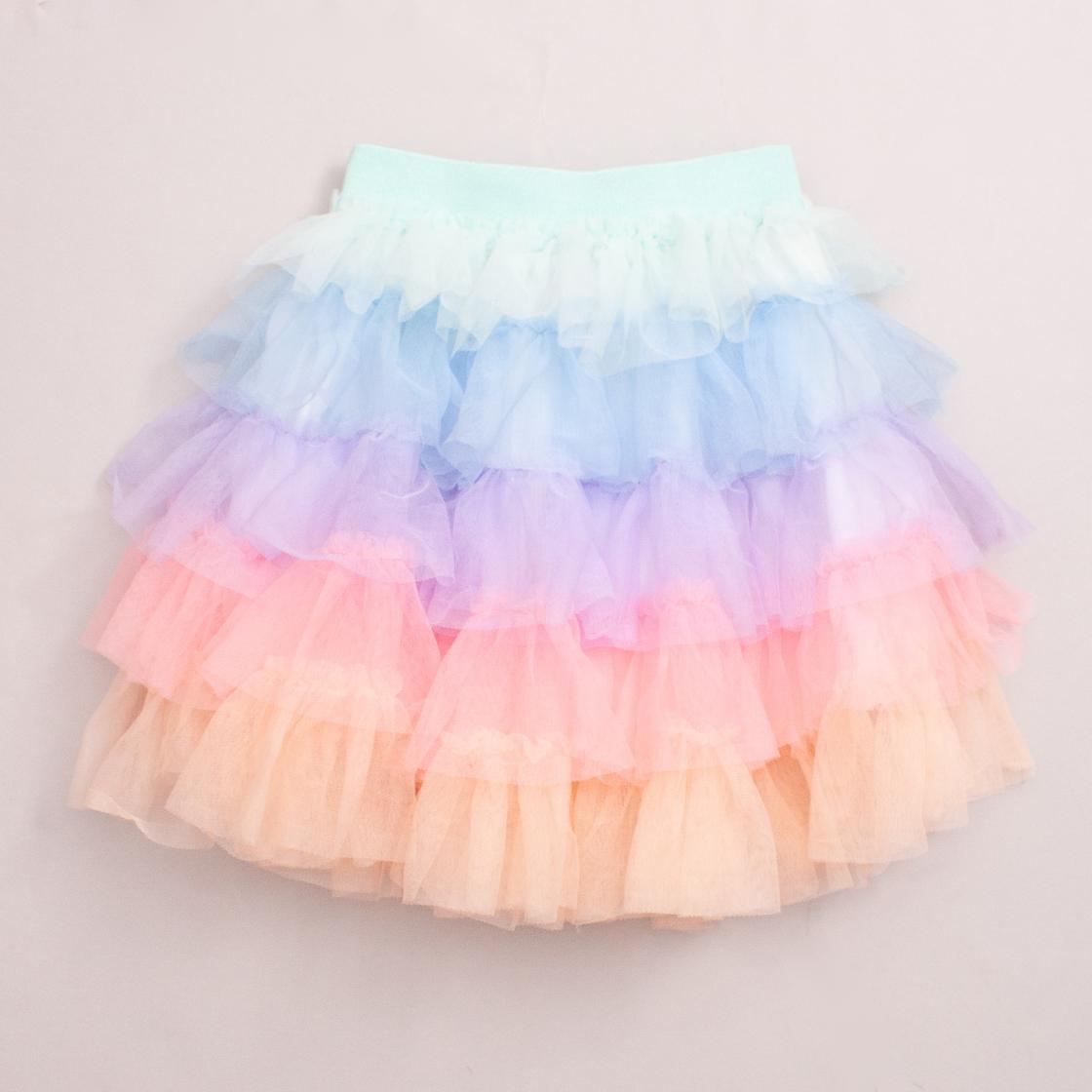 Cotton On Tulle Rainbow Skirt