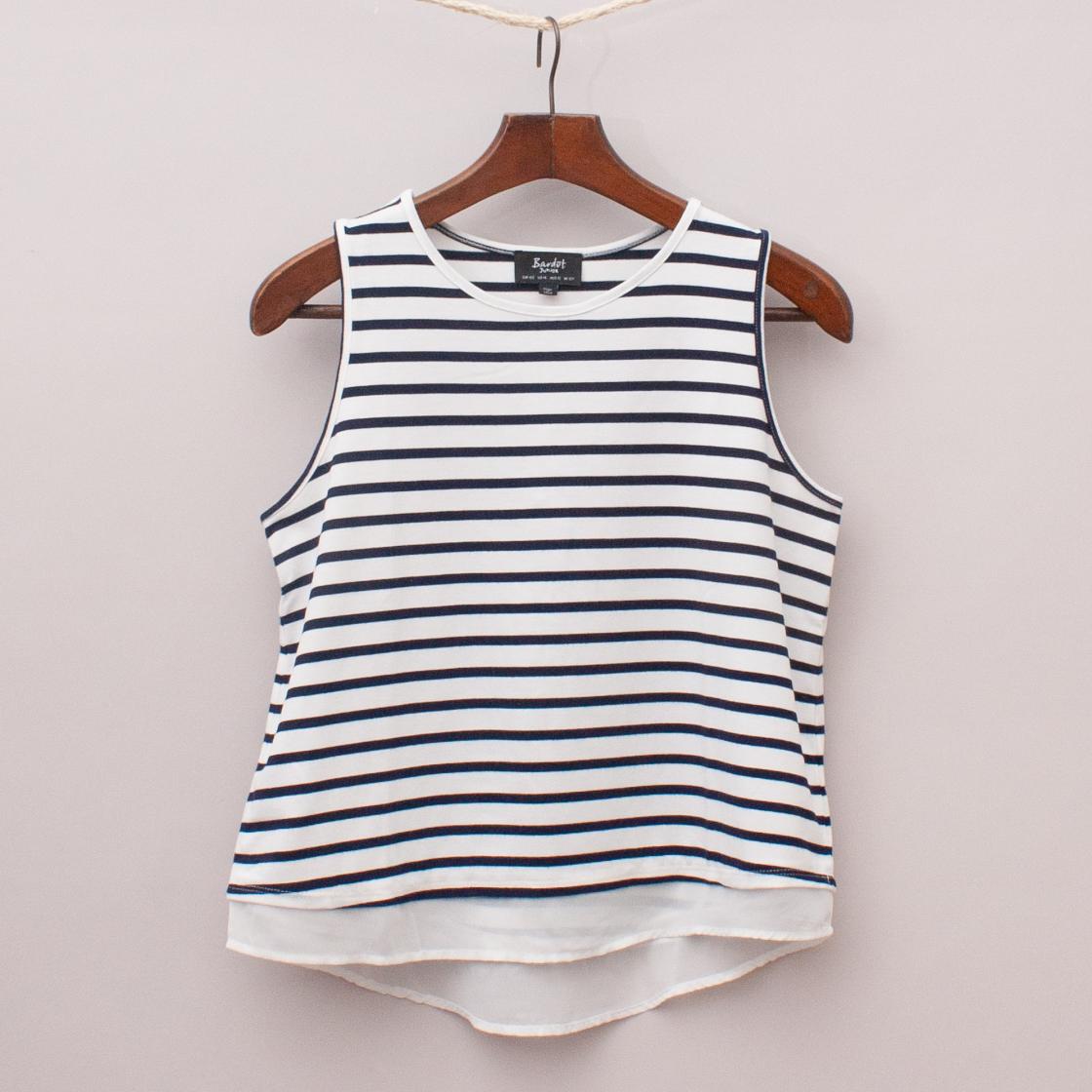 Bardot Striped Singlet