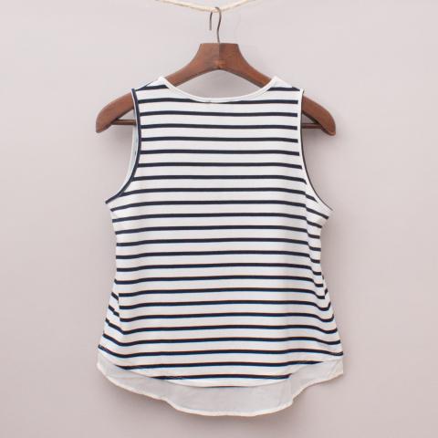 Bardot Striped Singlet