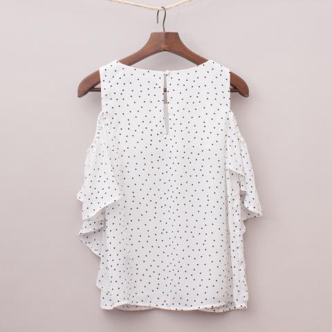 Sportsgirl Polka Dot Top