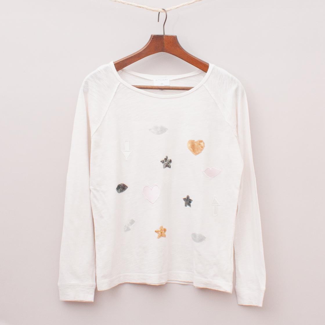 Witchery Embellished Long Sleeve