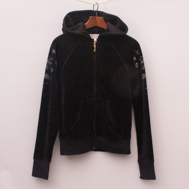 Juicy Couture Velour Hooded Jumper