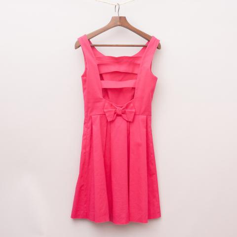 Queen of Hearts Hot Pink Dress