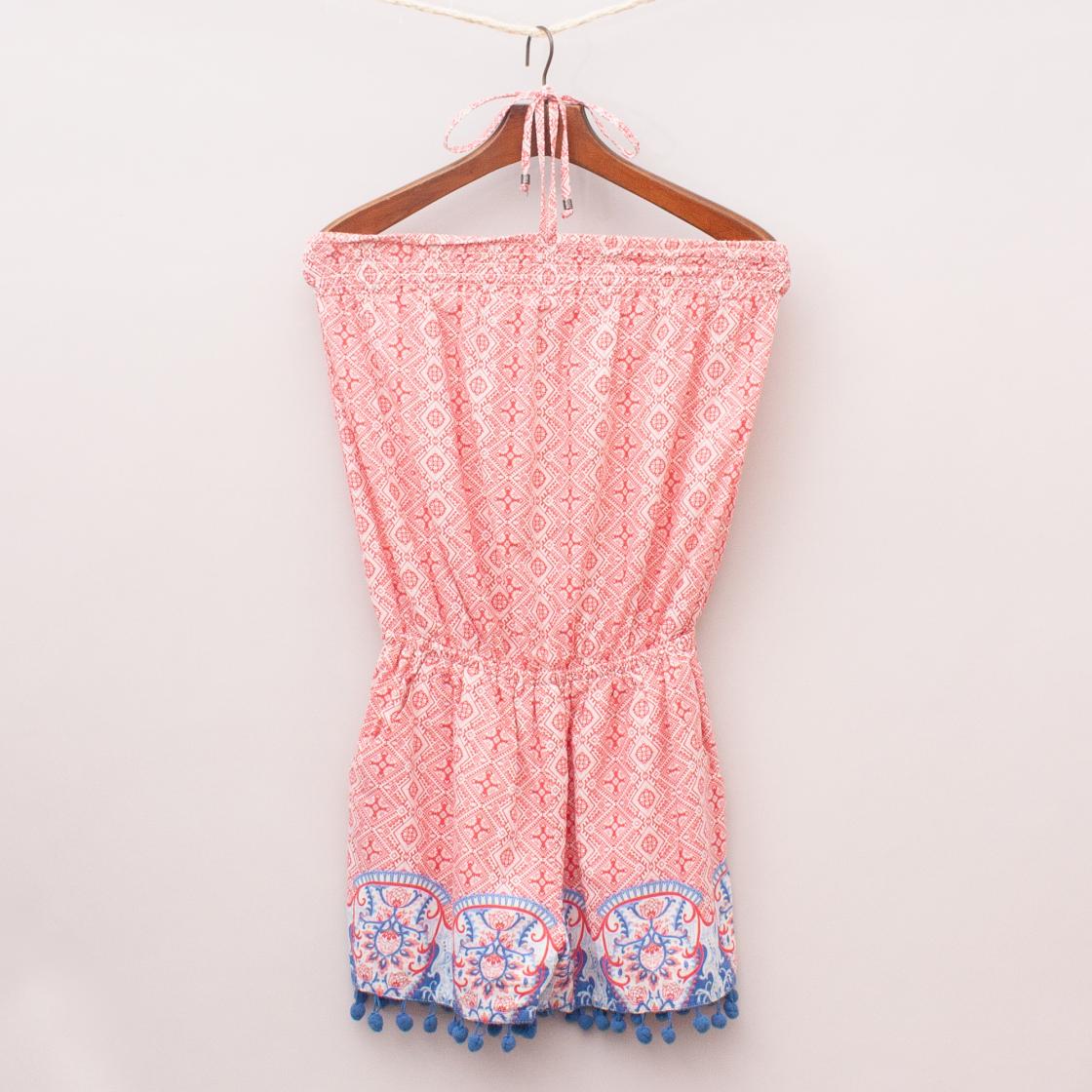 Gumboots Patterned Playsuit
