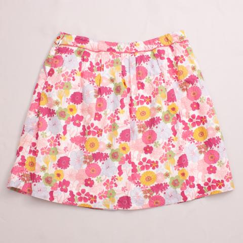 Jacadi Floral Skirt