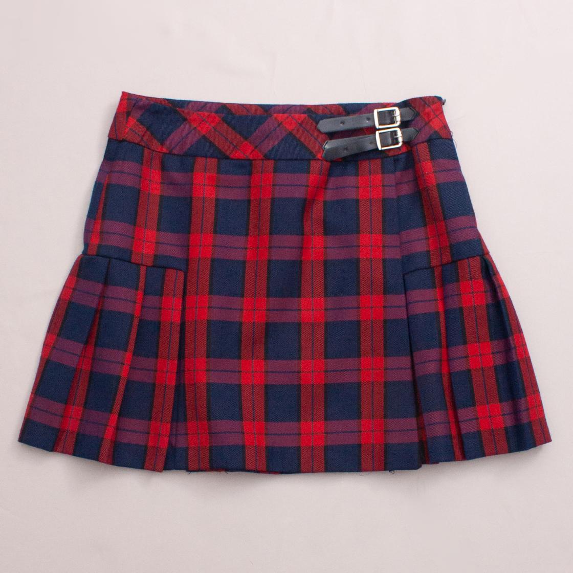 Jacadi Plaid Skirt