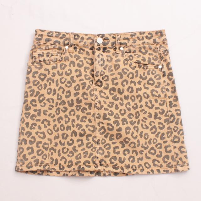 Seed Leopard Skirt